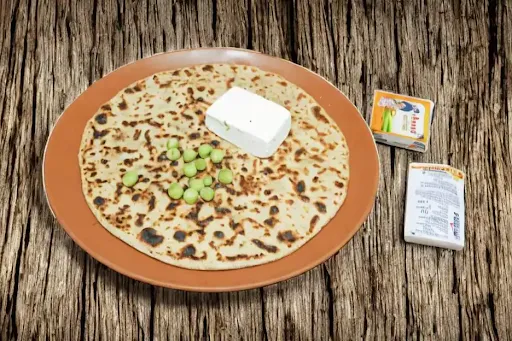 Paneer Matar Cheese Paratha