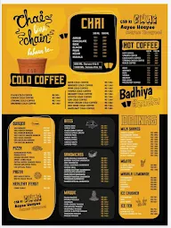 Chai Sutta Bar menu 1