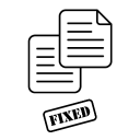 Noble Fixed Text Copy icon