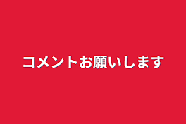 コメントお願いします