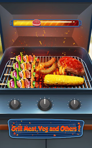 BBQ Kitchen Grill Cooking Game