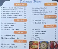 Kabab King menu 1