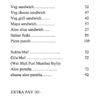 Mumbai Local menu 2