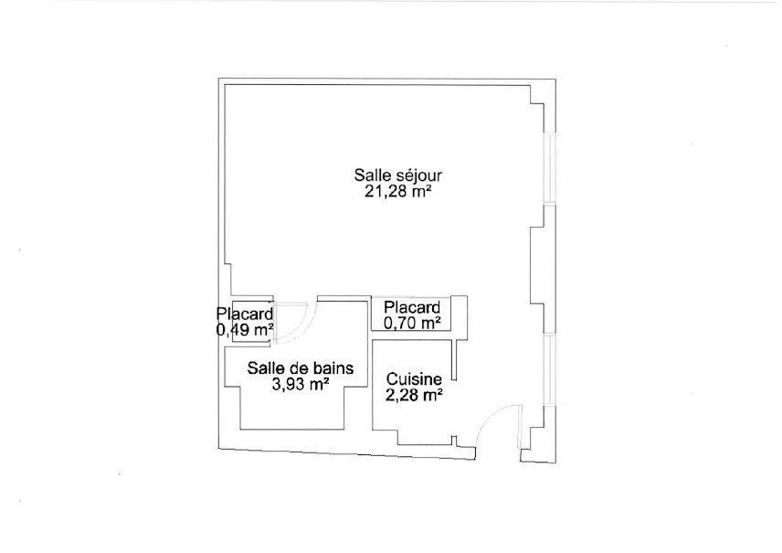 Vente appartement 1 pièce 28.68 m² à Paris 3ème (75003), 399 000 €