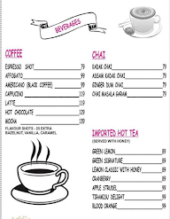 Cafe Hugs & Mugs menu 1