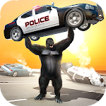 Cover Image of ダウンロード Monster Gorilla Rampage Apes Family Simulator 1.2 APK