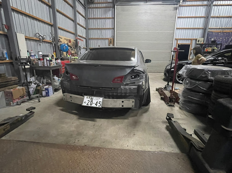 スカイラインのV36 スカイライン・v36・スカイライン・DIYに関するカスタム事例の投稿画像1枚目
