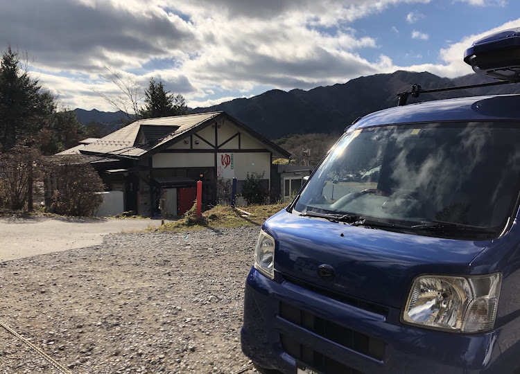 ハイゼットカーゴのドライブ・温泉♨️・合計¥336DIY・遠近法で・アンバーLEDに関するカスタム事例の投稿画像2枚目