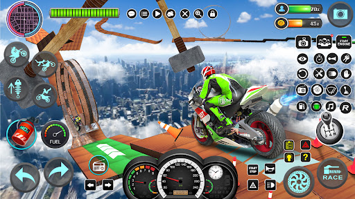 Screenshot Mega Ramp Bike Stunts Games 3D