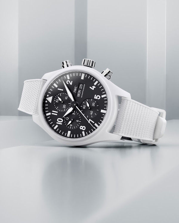 IWC Schaffhausen's new Top Gun Lake Tahoe chronograph.