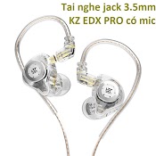 Tai Nghe Chân Cắm 3.5Mm Kz Edx Pro Có Mic