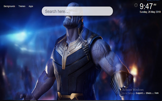 Marvel Thanos Wallpapers HD New Tab