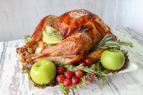 Apple and Herb Infused Roast Turkey