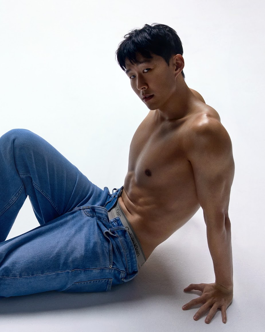 Son Heung-Min was born to be a Calvin Klein Underwear model