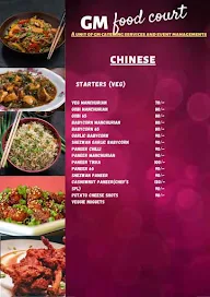 GM Food Court menu 2