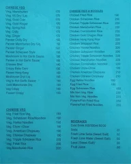 Sai Palace menu 2