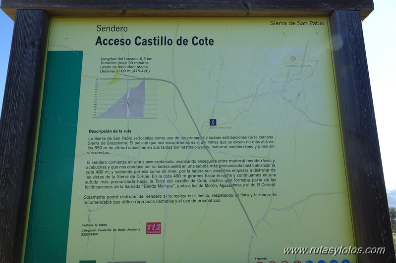 Castillo de Cote - Sierra de Montellano