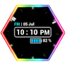 [Pro] Neon Clock icon