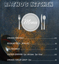 Ratno's Kitchen menu 1