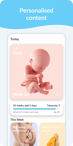 Screenshot Pregnancy Tracker & Day by Day