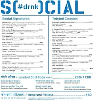 Social menu 1