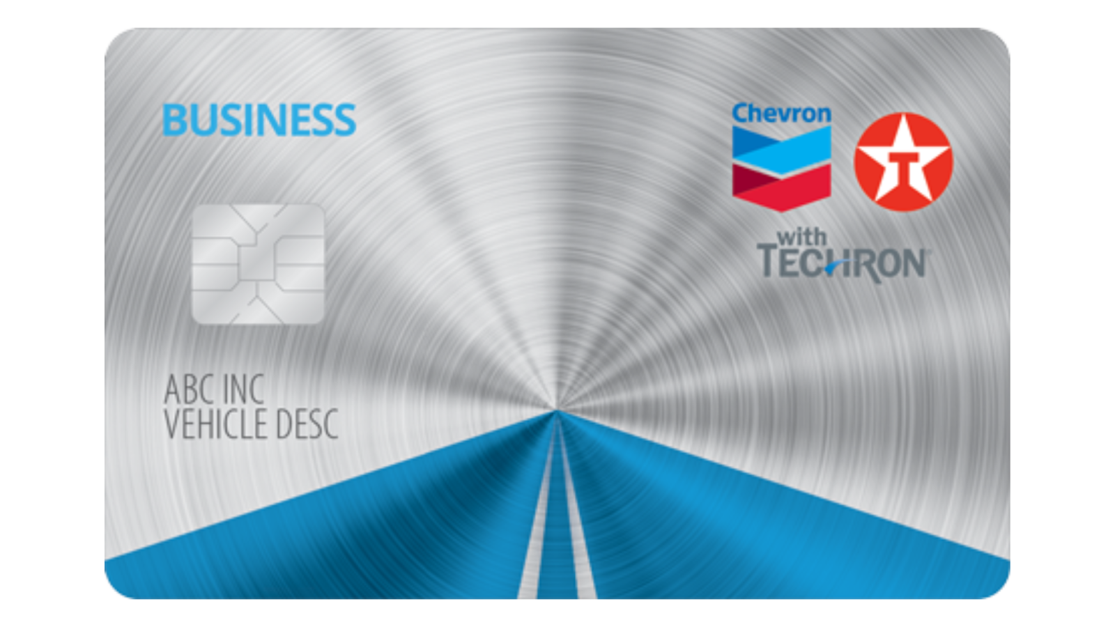 Chevron Texaco business card