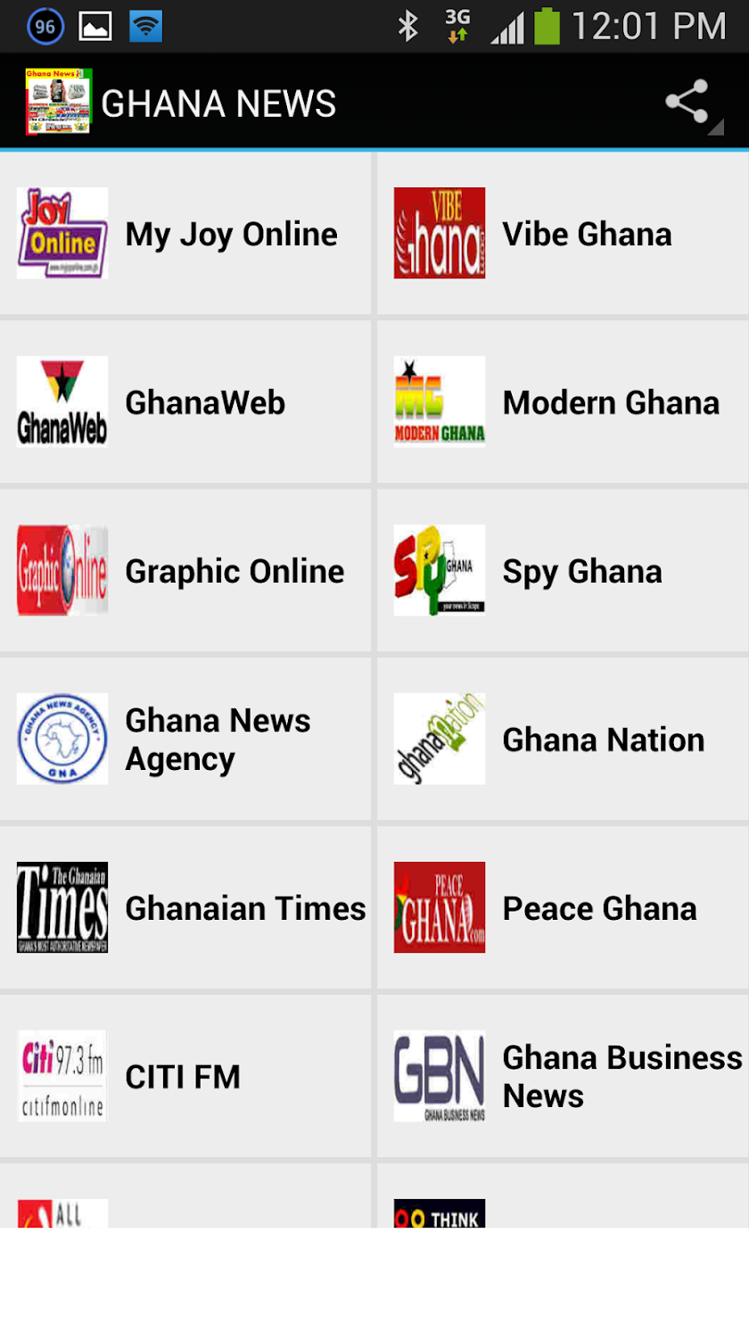 GHANA NEWS Screen 1