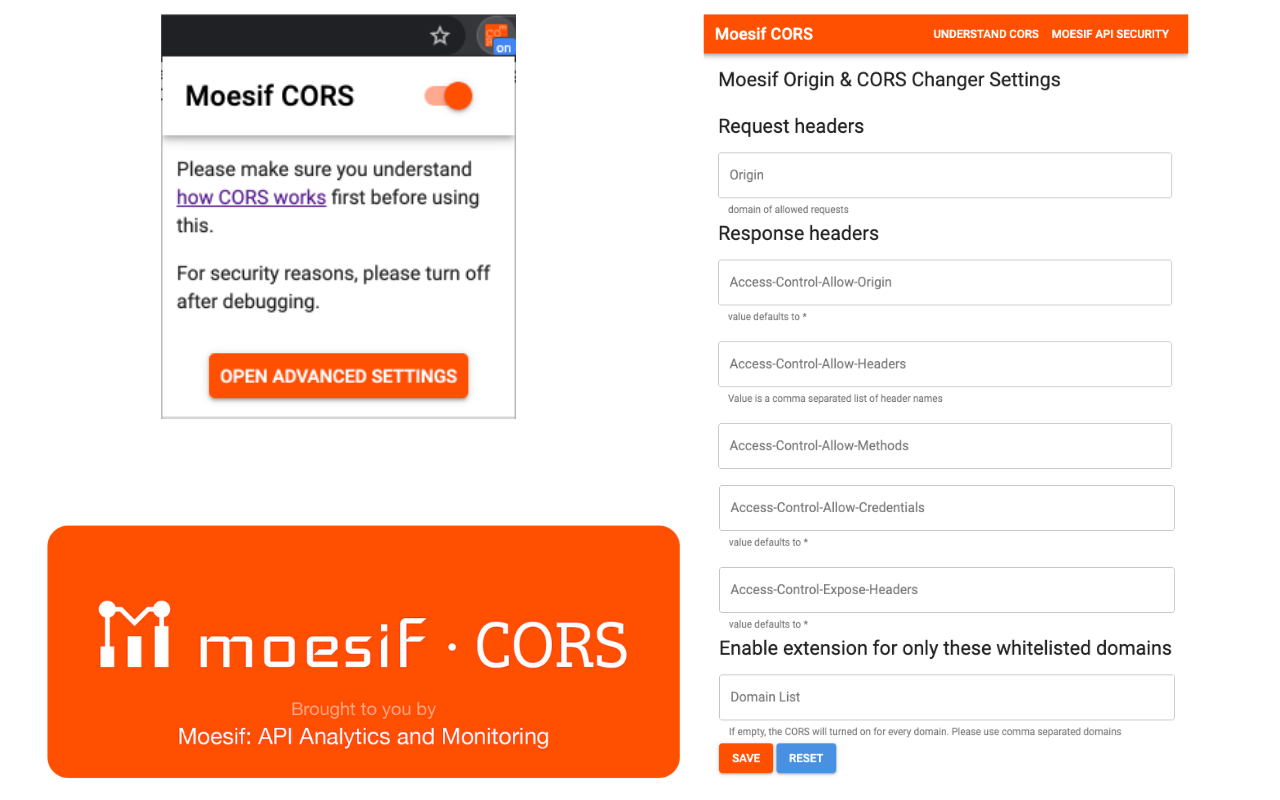 Moesif Origin & CORS Changer Preview image 3