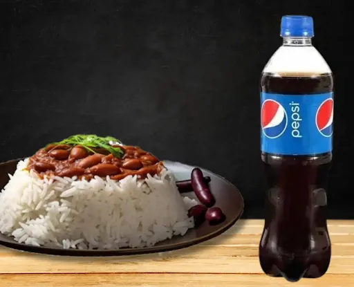 Rajma Rice Box With Pepsi Soft Beverage Combo Box
