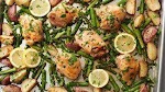 Lemon-Herb Chicken Sheet Pan Supper was pinched from <a href="http://www.tablespoon.com/recipes/lemon-herb-chicken-sheet-pan-supper/ad1a0436-a7ec-418b-b9bb-57af5c7de7f6" target="_blank">www.tablespoon.com.</a>