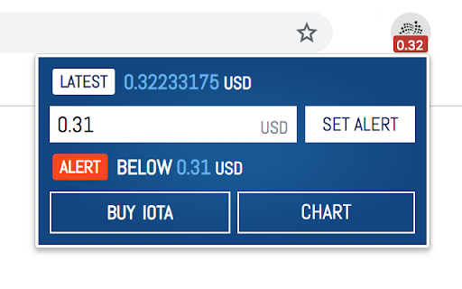 IOTA Price & Alert