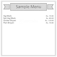 Sri Ganga Hotel menu 1