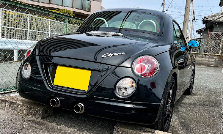 コペンの車高調整・車検・トランクダンパー・熱線ガラスに関するカスタム事例の投稿画像3枚目