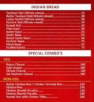 Arabian Tadka menu 1