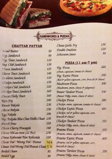 Mini Punjab Grill menu 