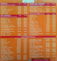 Sujata Mastani menu 2