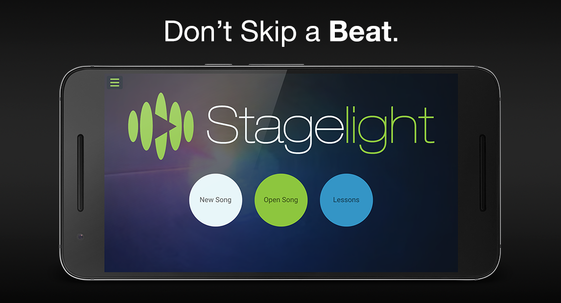 Android application Stagelight: Audio and MIDI DAW screenshort