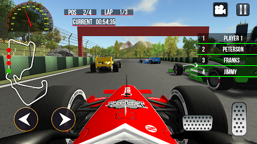 Screenshot Formula Car Game Car Racing