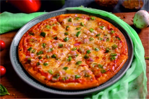 Cheese Capsicum Onion Pizza