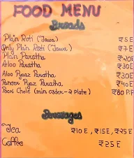 Sai Food Center menu 3