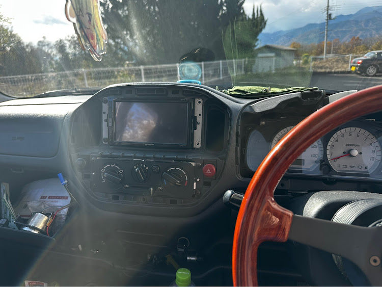 Keiワークスのオイル&エレメント交換・油膜取り・ハロゲンからHID・HID屋・フォグランプイエロー化に関するカスタム事例の投稿画像3枚目