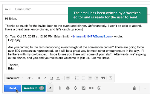 Wordzen for Gmail