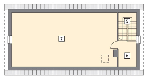 G37 - Rzut poddasza