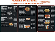 Chinese Delight Cafe & Caterers menu 1