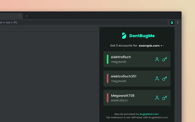 DontBugMe chrome extension