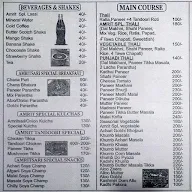 Amrit Dairy Restaurant menu 4