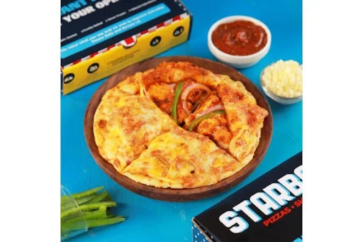 Paneer Tikka Stuffed Personal Pizza + Free Coke (250 Ml)