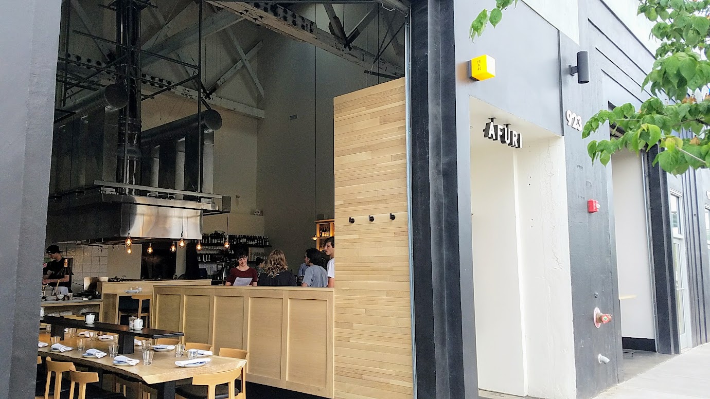 Afuri interior at the Portland location