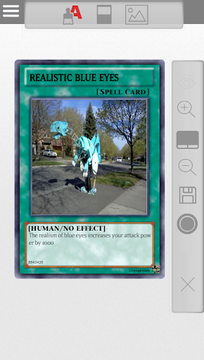 Screenshot Yugioh Card Maker