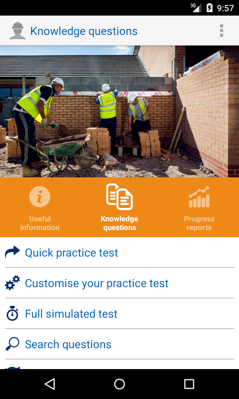 CITB MAP HS&amp;E Test 2015 PLUS Screen 2